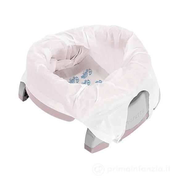 Vasino da Viaggio e Riduttore WC 2in1 + 3 Ricambi