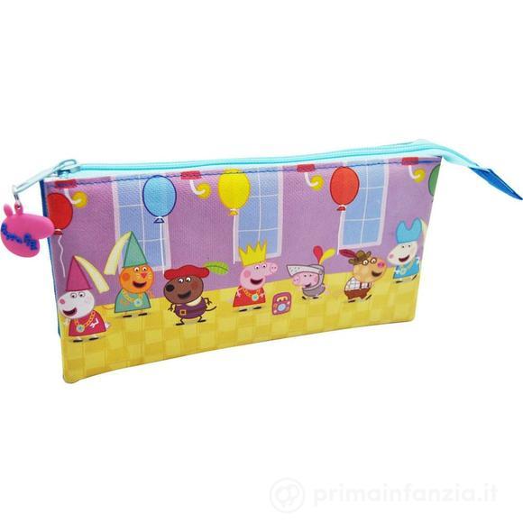 Astuccio bustina con zip Peppa Pig