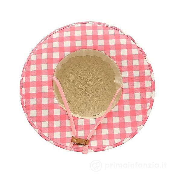 Cappello di Paglia Anti-UV SPF 50+ Coniglietto