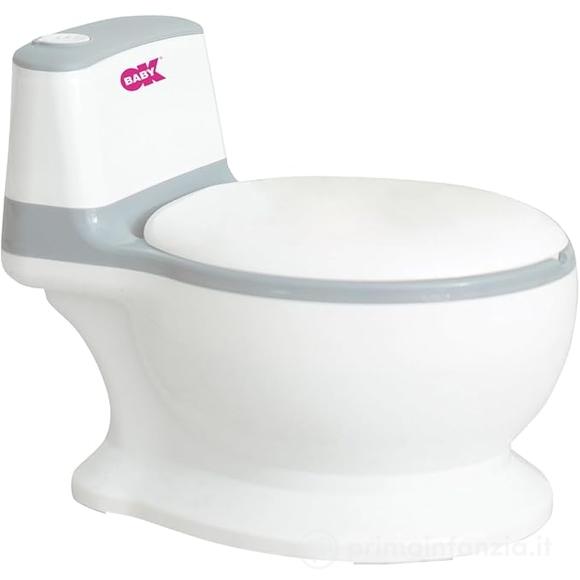 Mini Wc - Vasino Bianco Con Suono Dello Sciacquone