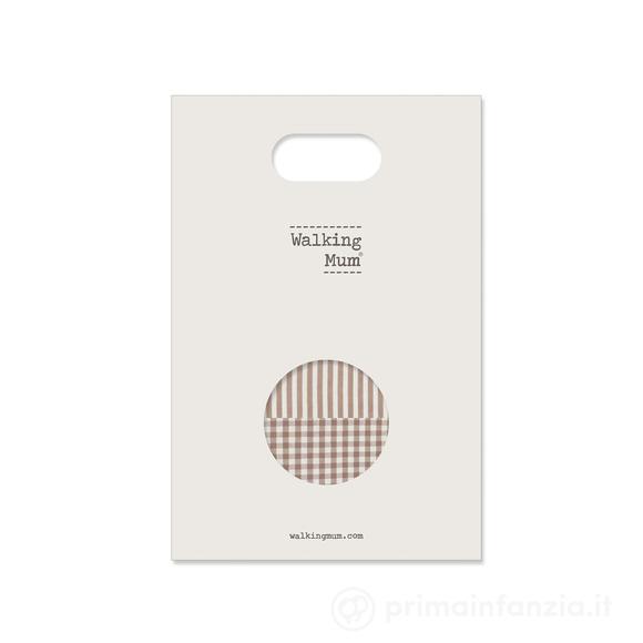 Set/ 2 Lenzuoli con angoli per navicella Praliné Vichy - Righe