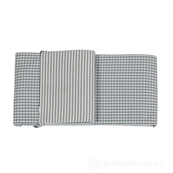 Paracolpi per culla 120x60 cm Praliné Vichy - Righe
