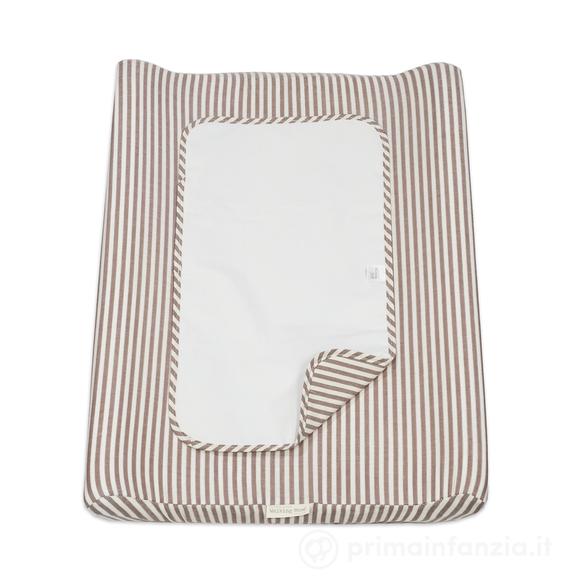 Fasciatoio Home con fodera Praliné Righe