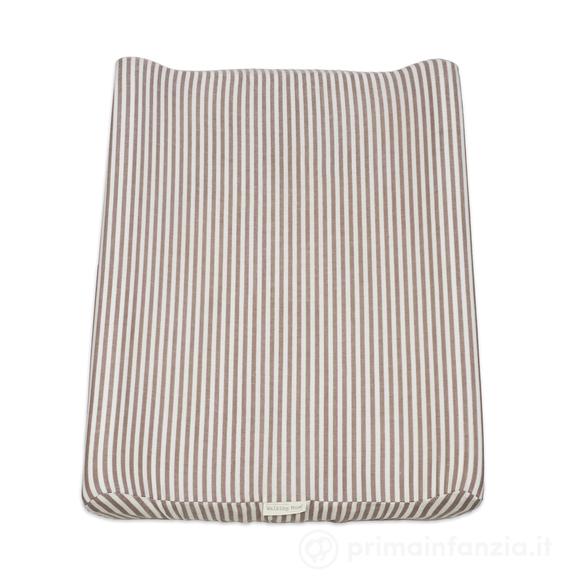 Fasciatoio Home con fodera Praliné Righe
