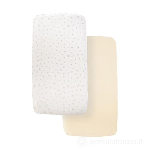 Lenzuolo Con Angoli Culla - 2 Pz 80x40