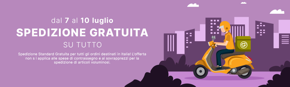 Spedizione Gratuita